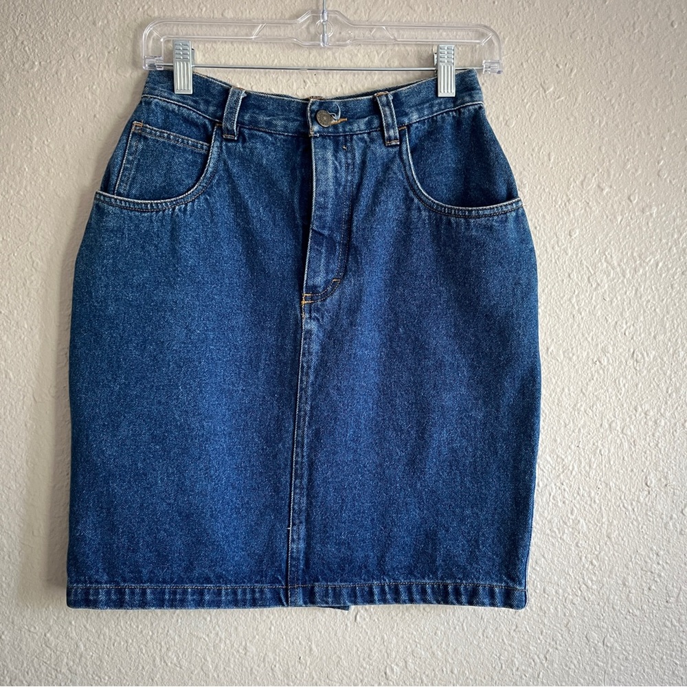 Vintage Cristina denim skirt